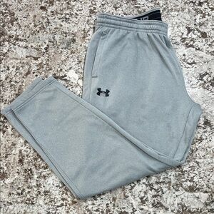 Under Armour Fleece Light Gray Sweatpants